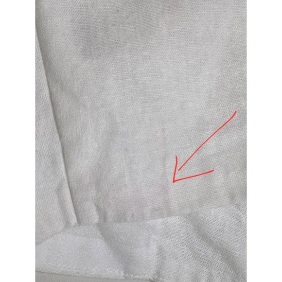 FOREVER 21 White Eyelet Tie Front Tank Top L Boho Cottagecore Broderie Anglaise - Picture 5 of 6